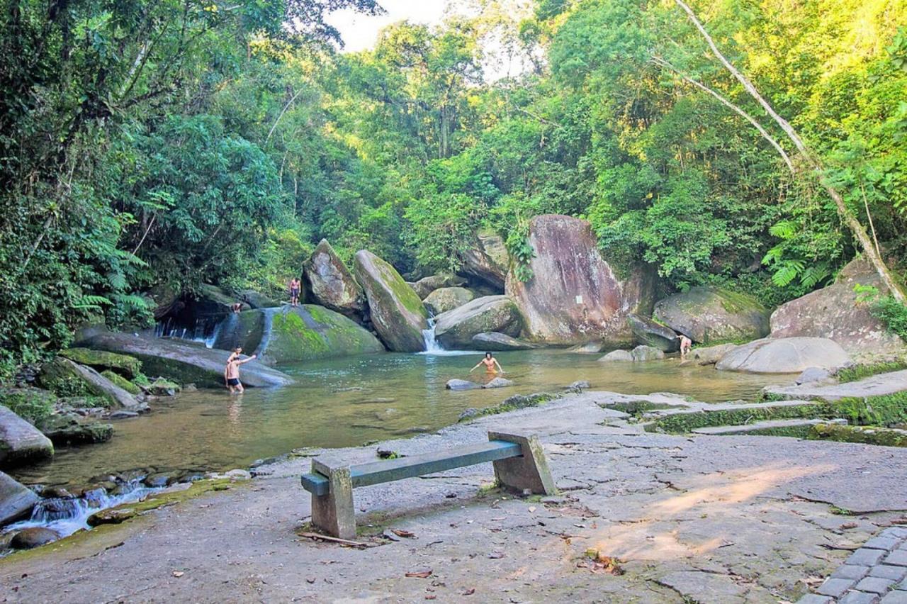Prx A Praia Com Piscina Mongaguá Exterior foto